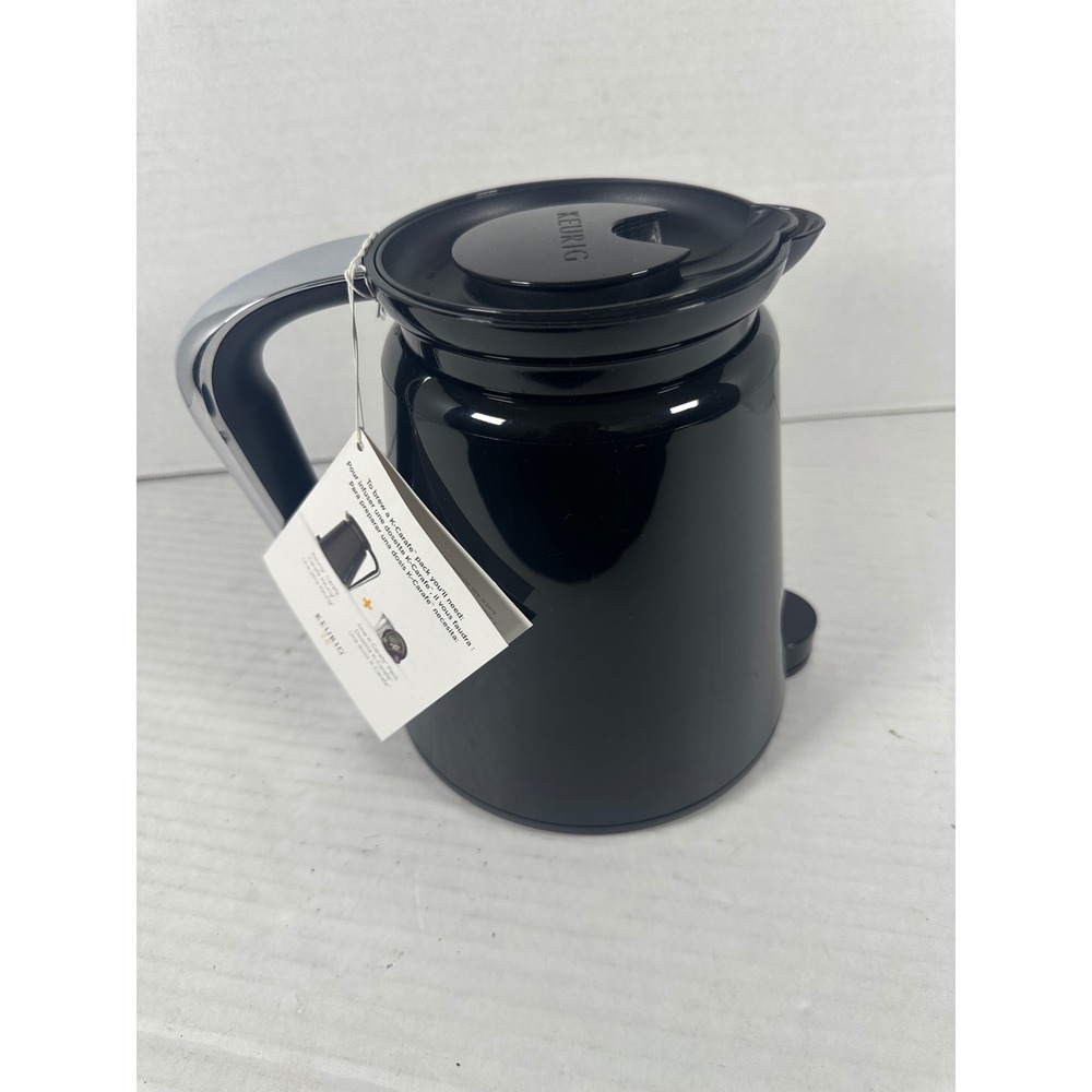 Keurig 2.0 Thermal Carafe Black Silver 4 Cup 32oz Coffee Pot Replacement New‎